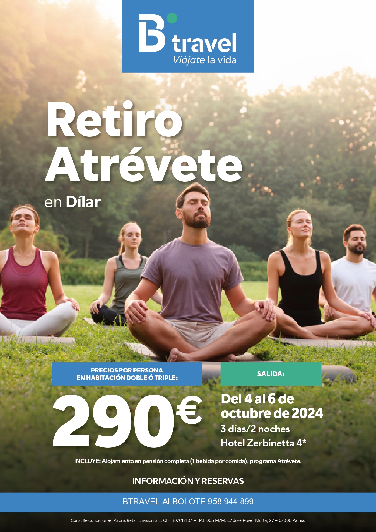 Retiro de reconexión integral atrévete